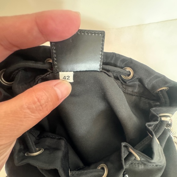 Authentic PRADA Nylon Bucket Pouch - Picture 7 of 10